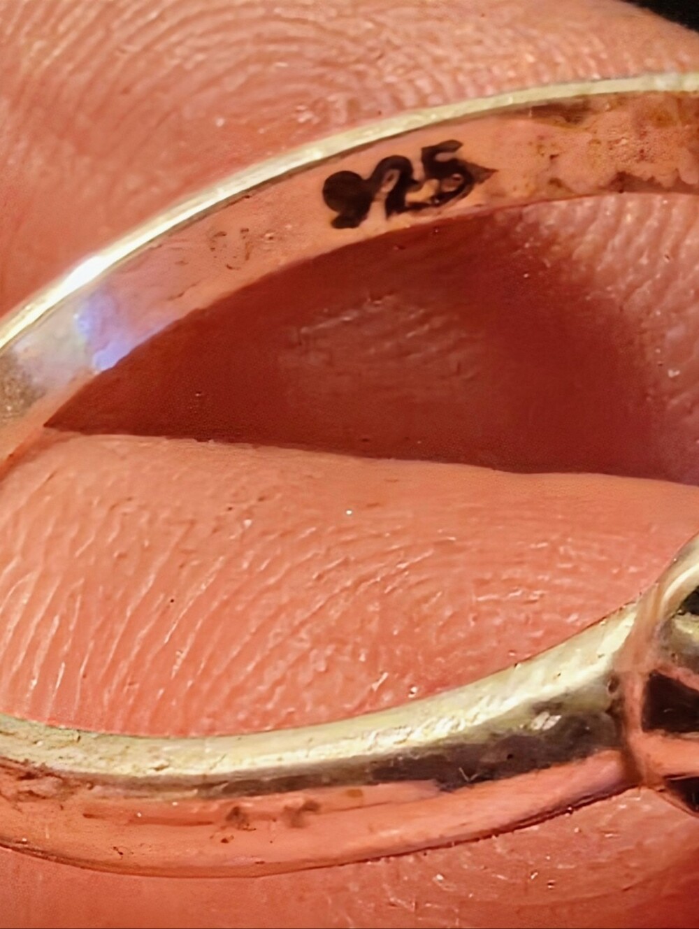 Petite Ethiopian Opal Sterling Silver Ring - Picture 7 of 10